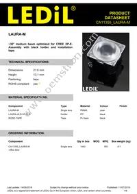 CA11355_LAURA-M Datasheet Cover