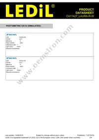 CA11427_LAURA-R-W Datasheet Page 3