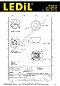 CA11663_HEIDI-RS Datasheet Page 2