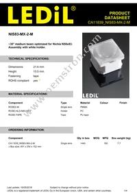 CA11839_NIS83-MX-2-M Datasheet Cover