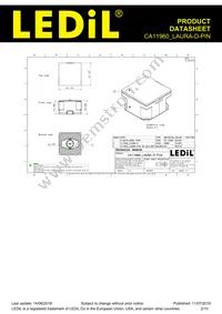 CA11960_LAURA-D-PIN Datasheet Page 2