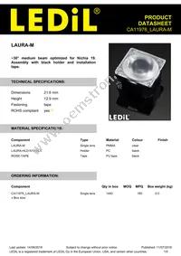 CA11976_LAURA-M Datasheet Cover