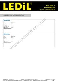 CA11978_LAURA-WW Datasheet Page 3
