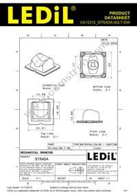 CA12312_STRADA-SQ-T-DW Datasheet Page 2