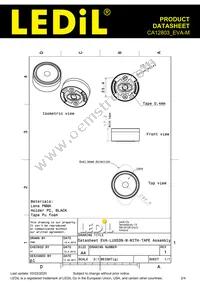 CA12803_EVA-M Datasheet Page 2