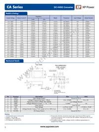 CA12P-5 Datasheet Page 3