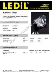 CA13058_FLARE-MINI-AD-PIN Datasheet Cover