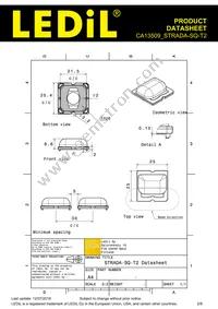 CA13509_STRADA-SQ-T2 Datasheet Page 2
