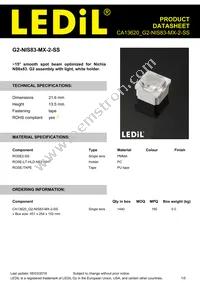 CA13620_G2-NIS83-MX-2-SS Datasheet Cover