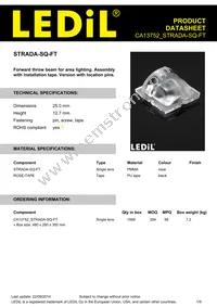 CA13752_STRADA-SQ-FT Datasheet Cover