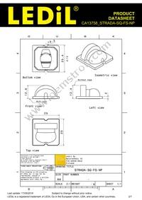 CA13758_STRADA-SQ-FS-NP Datasheet Page 2