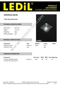 CA15902_VERONICA-SQ-SE Datasheet Cover