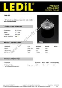 CA16256_EVA-SS Datasheet Cover