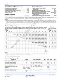 CA3054MZ96 Datasheet Page 2