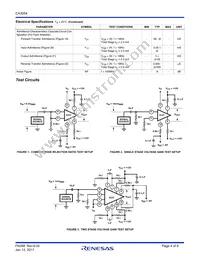 CA3054MZ96 Datasheet Page 4