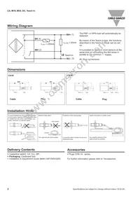 CA30CLL30BPM1 Datasheet Page 2