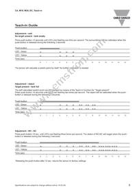 CA30CLL30BPM1 Datasheet Page 3