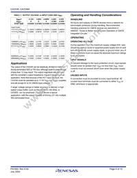 CA3338AMZ96 Datasheet Page 8