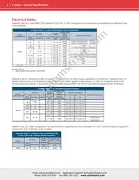 CA4-X0-03-017-111-E Datasheet Page 4