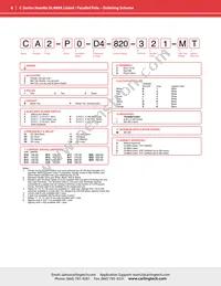CA4-X0-03-017-111-E Datasheet Page 8