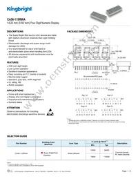 CA56-11SRWA Datasheet Cover