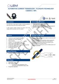 CAB500-C/SP5 Datasheet Cover