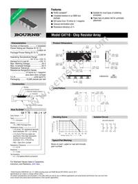 CAT10-334J4LF Datasheet Cover