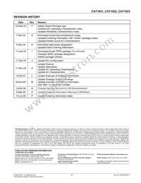 CAT1023LI42 Datasheet Page 21