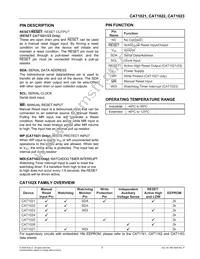 CAT1023ZI-25-T3 Datasheet Page 3