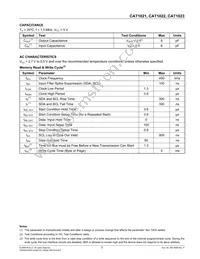 CAT1023ZI-25-T3 Datasheet Page 5