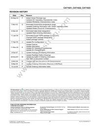 CAT1023ZI-25-T3 Datasheet Page 21