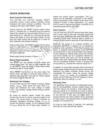 CAT1027ZI-45-GT3 Datasheet Page 7
