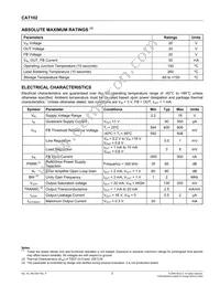 CAT102TDI-GT3 Datasheet Page 2