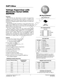 CAT130019SWI-G Datasheet Cover