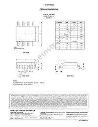 CAT140029TWI-G Datasheet Page 11
