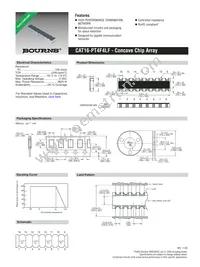 CAT16-PT4F4LF Datasheet Cover