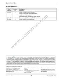 CAT1640YI42 Datasheet Page 18