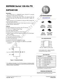 CAT24C128YI-G Datasheet Cover
