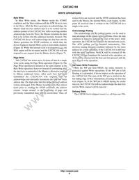 CAT24C164WI-GT3 Datasheet Page 6