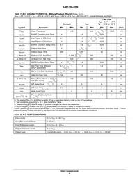 CAT24C256XE-T2 Datasheet Page 4