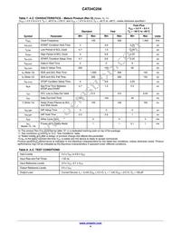 CAT24C256ZD2IGT2 Datasheet Page 4