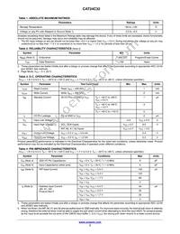 CAT24C32C5ATR Datasheet Page 3