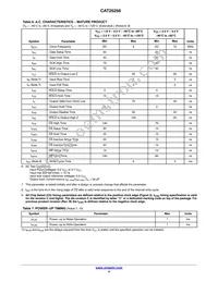 CAT25256ZD2I-GT2 Datasheet Page 4
