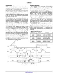 CAT25256ZD2I-GT2 Datasheet Page 6