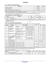 CAT25320YE-GT3 Datasheet Page 2