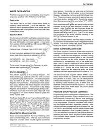 CAT28F001LI-12T Datasheet Page 9