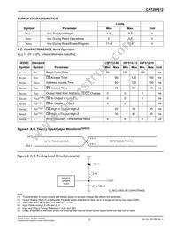 CAT28F512L90 Datasheet Page 5