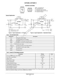 CAT3200ZI-T3 Datasheet Page 2