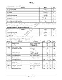 CAT3604AHV4-T2 Datasheet Page 3