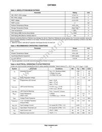 CAT3604HV4-T2 Datasheet Page 3